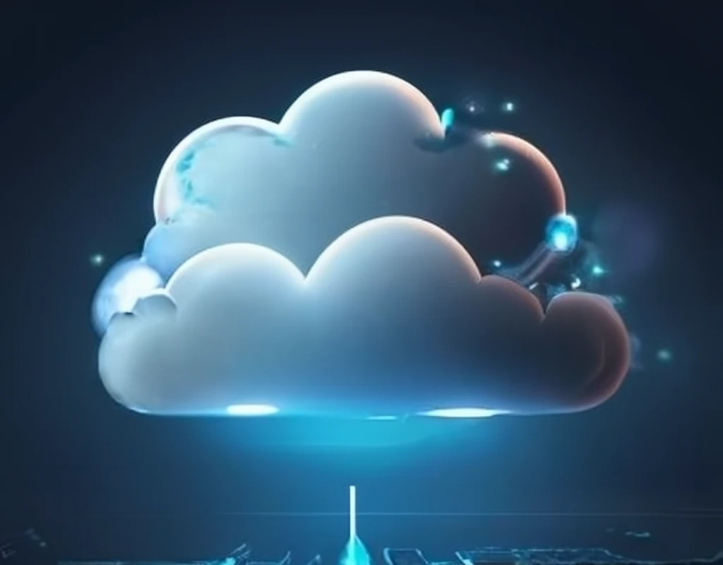 An image of cloud in technology